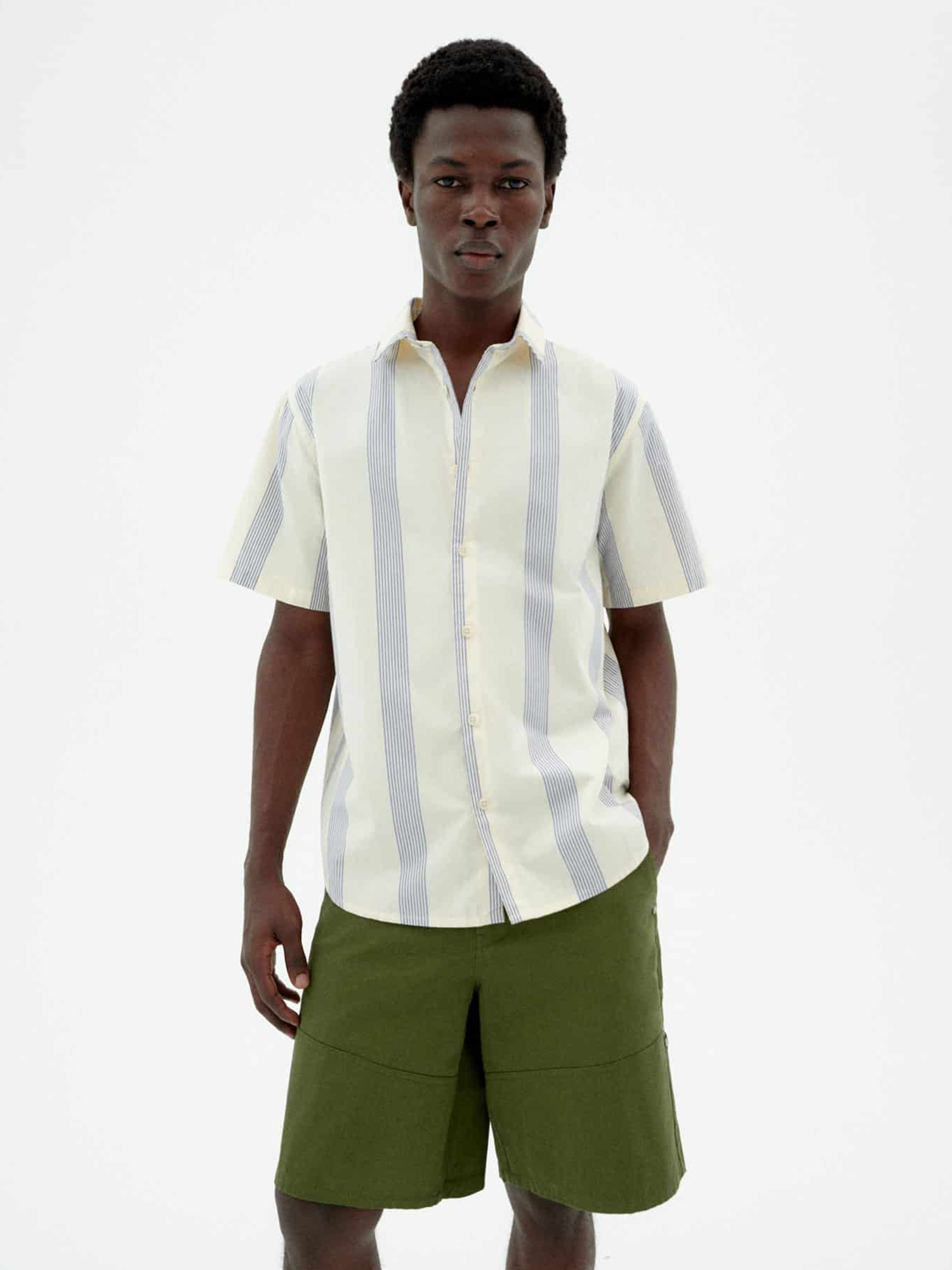 Thinking MU Tom Shirt Persian Stripes S