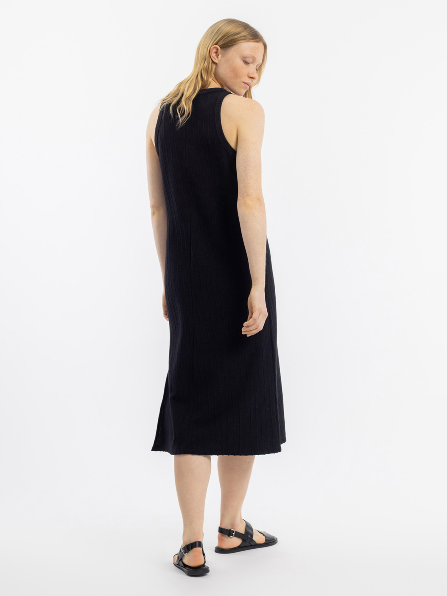Rotholz Knit Summer Dress Black M