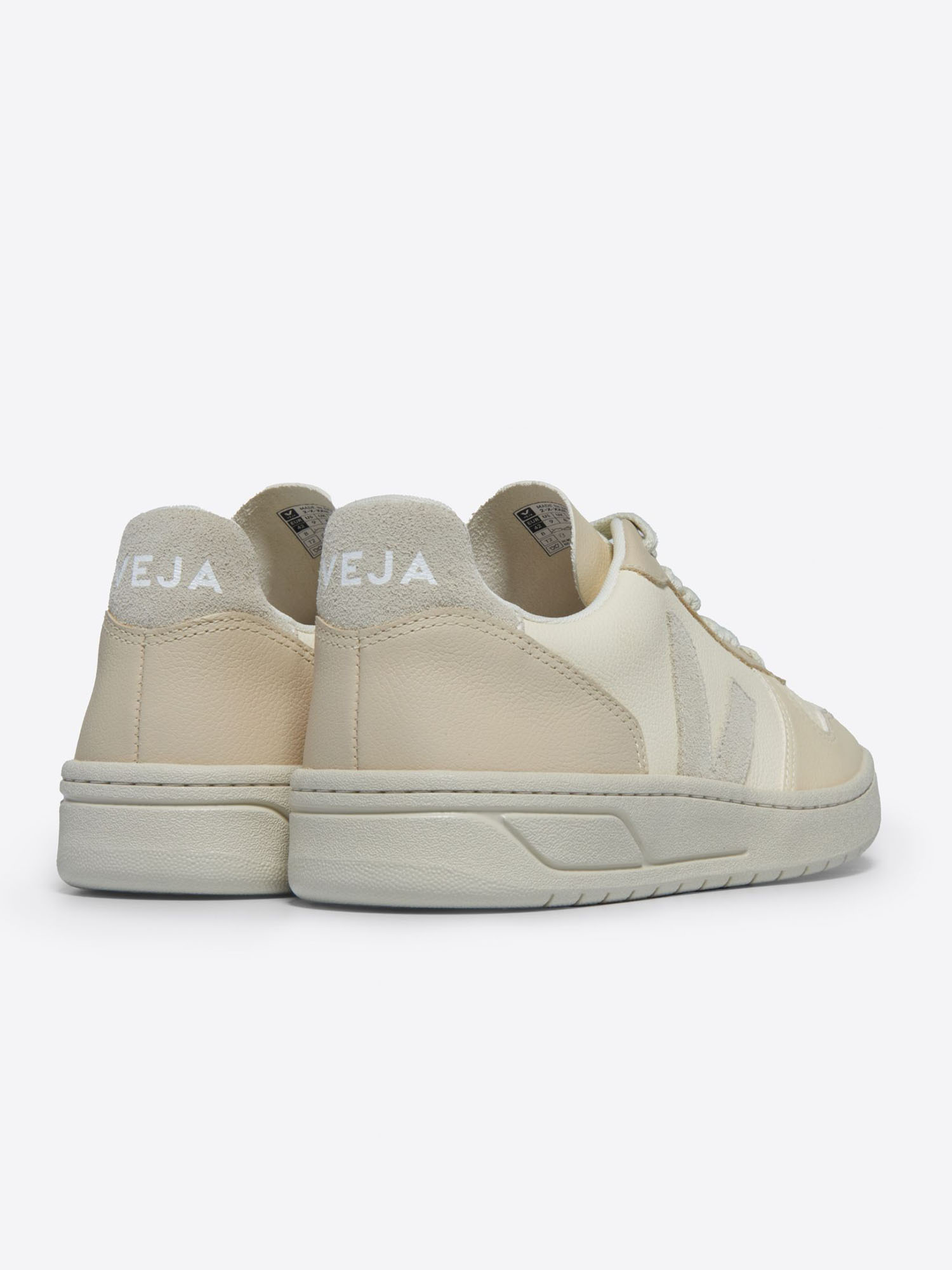 VEJA V-10 Chromefree Leather Women Multico Cashew Pierre 41