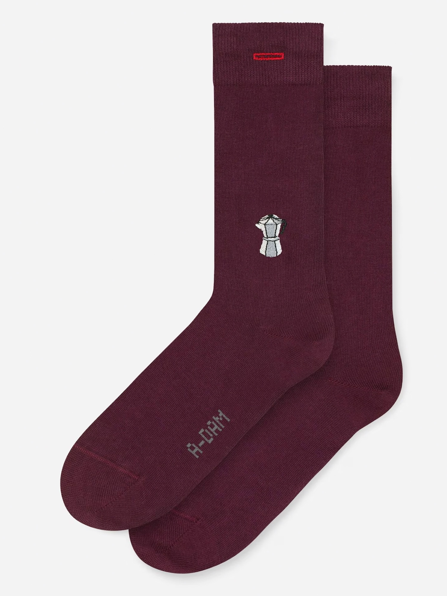 A-dam Casual Socks Percolator Burgundy 41-46