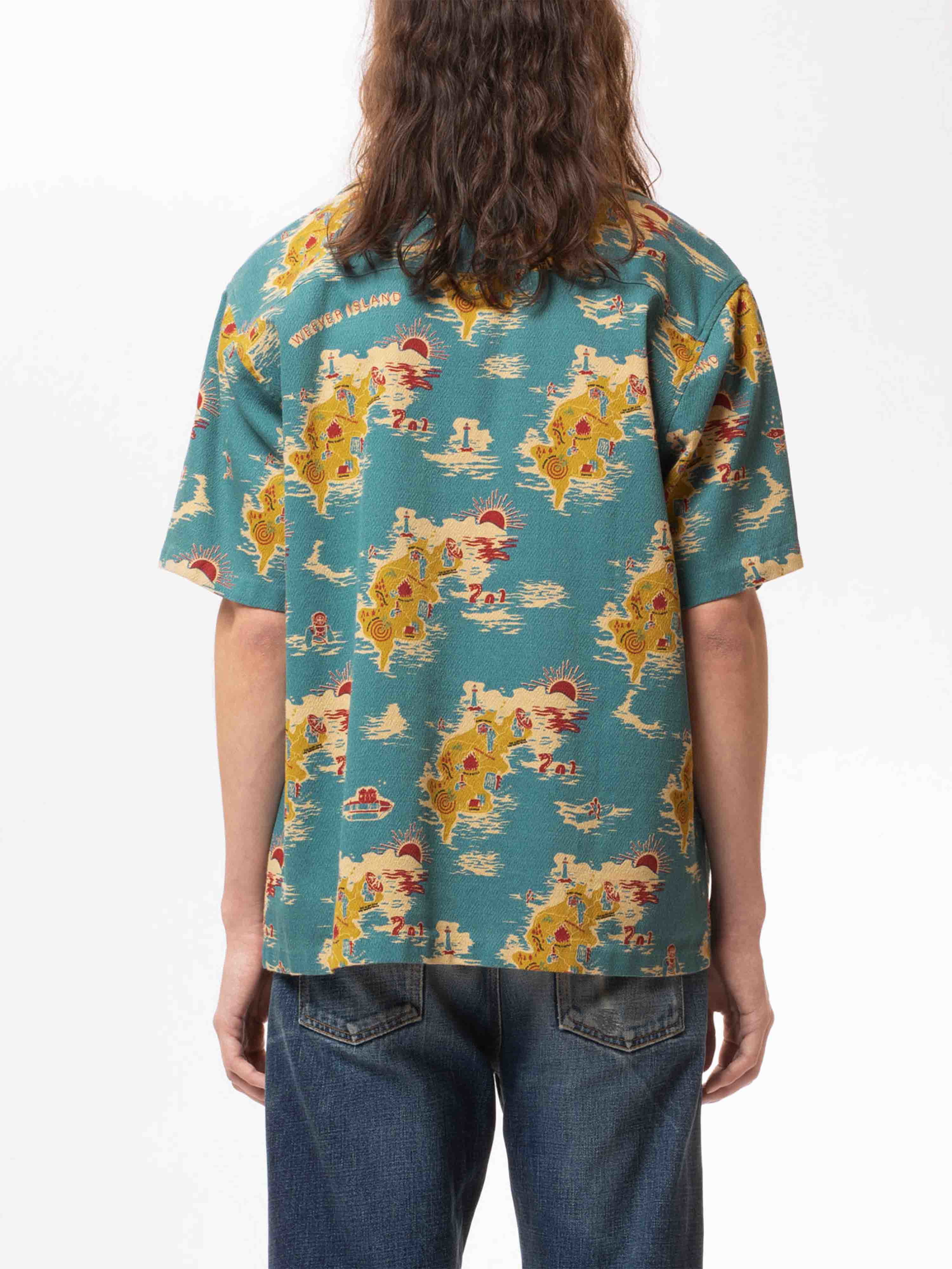 Nudie Jeans Aron Islands Multi L