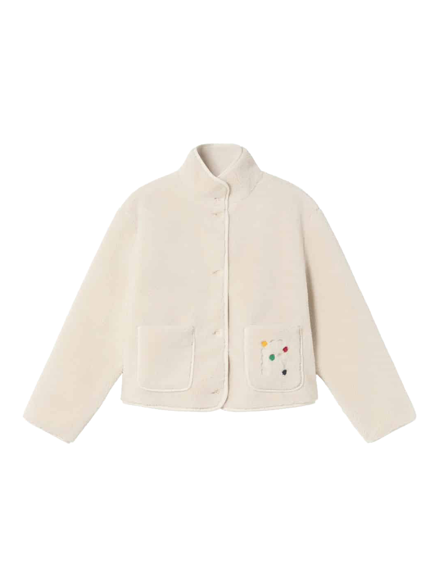 Thinking MU Kourtney Jacket Ivory XS