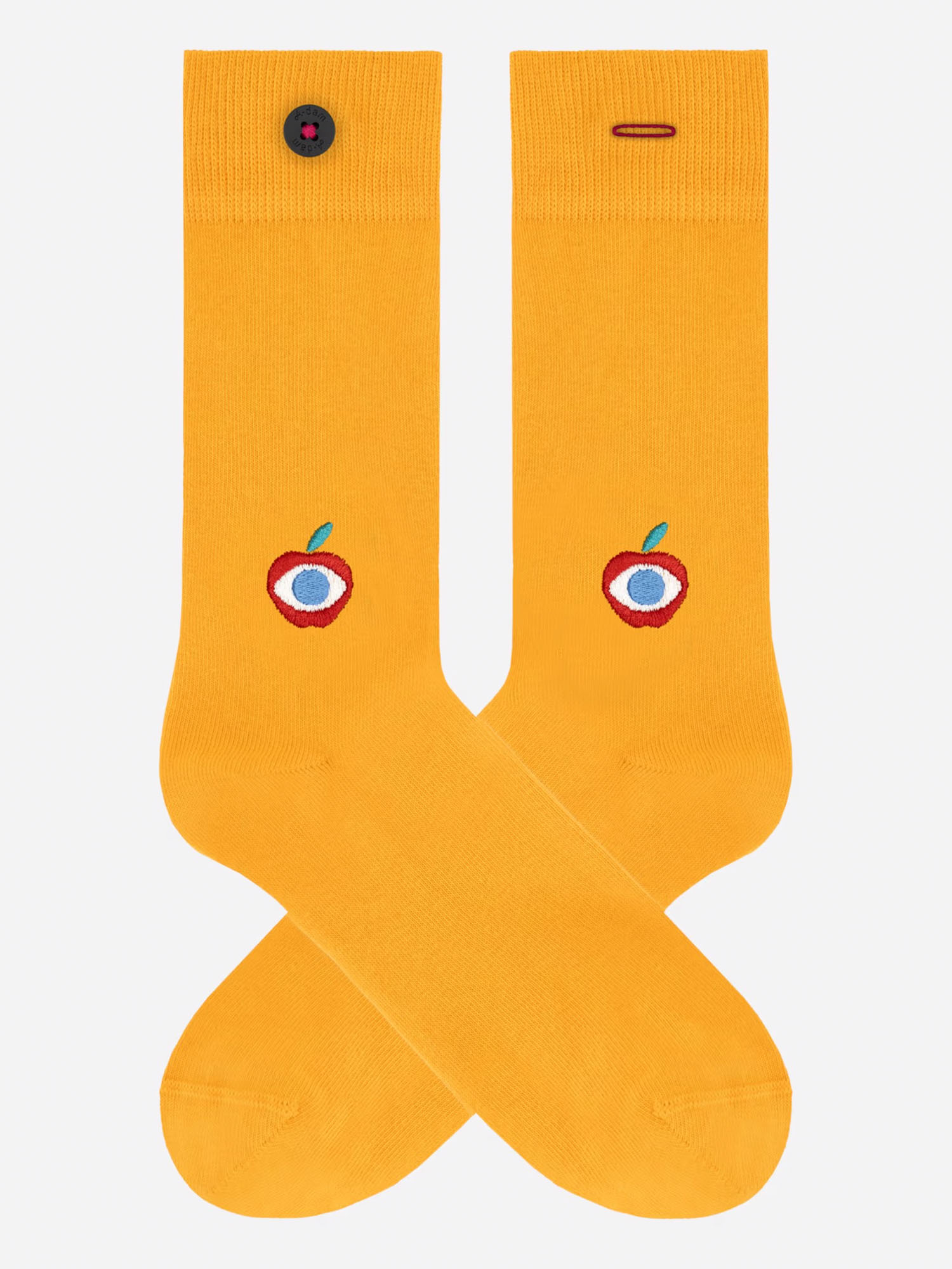 A-dam Casual Socks Eye Apple