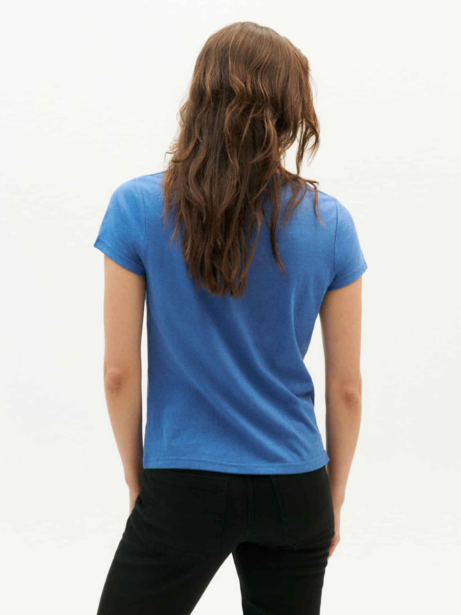 Thinking MU Hemp Regina T-Shirt Heritage Blue XL