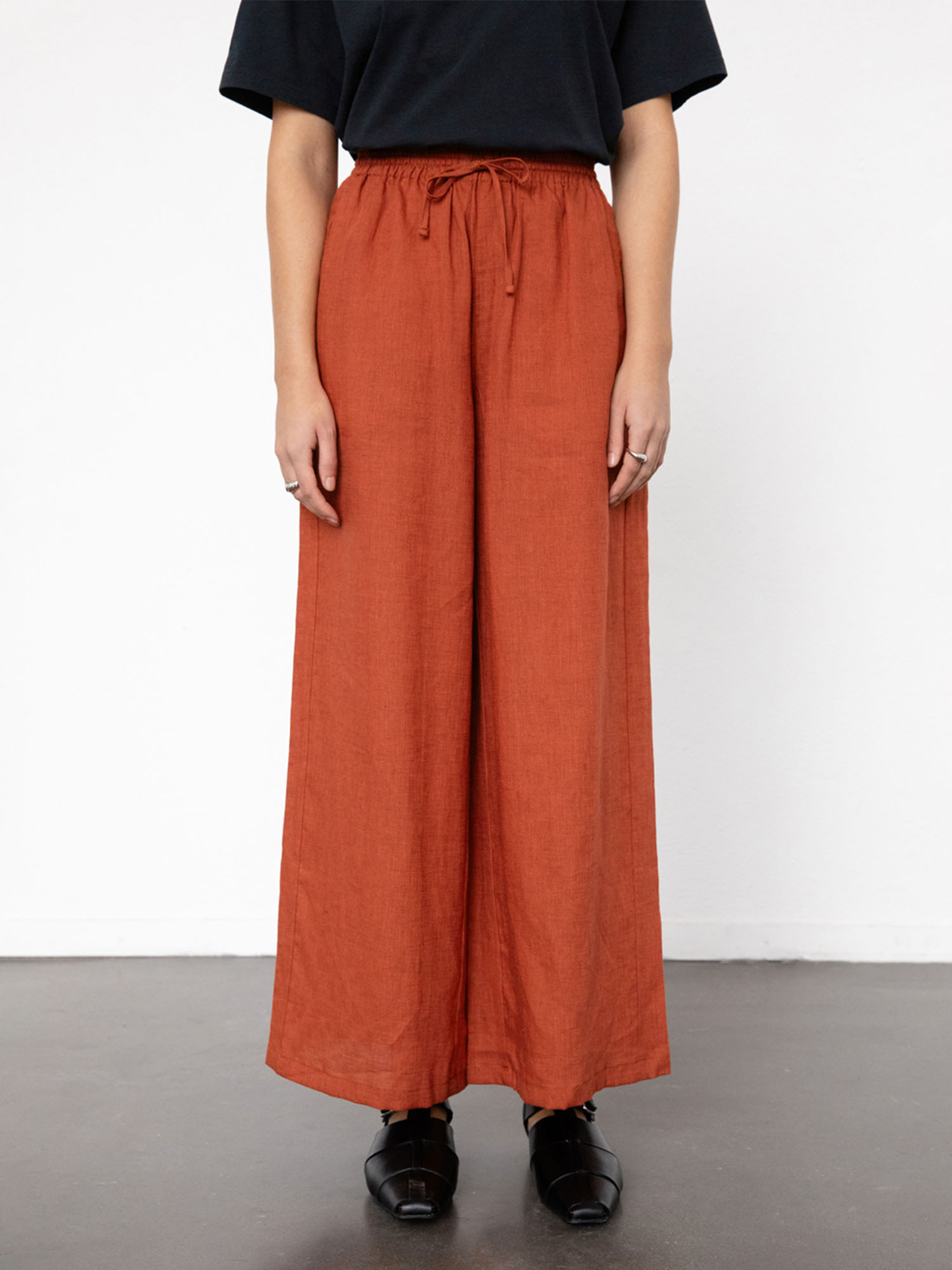 Rotholz Flared Pant Dusty Red M