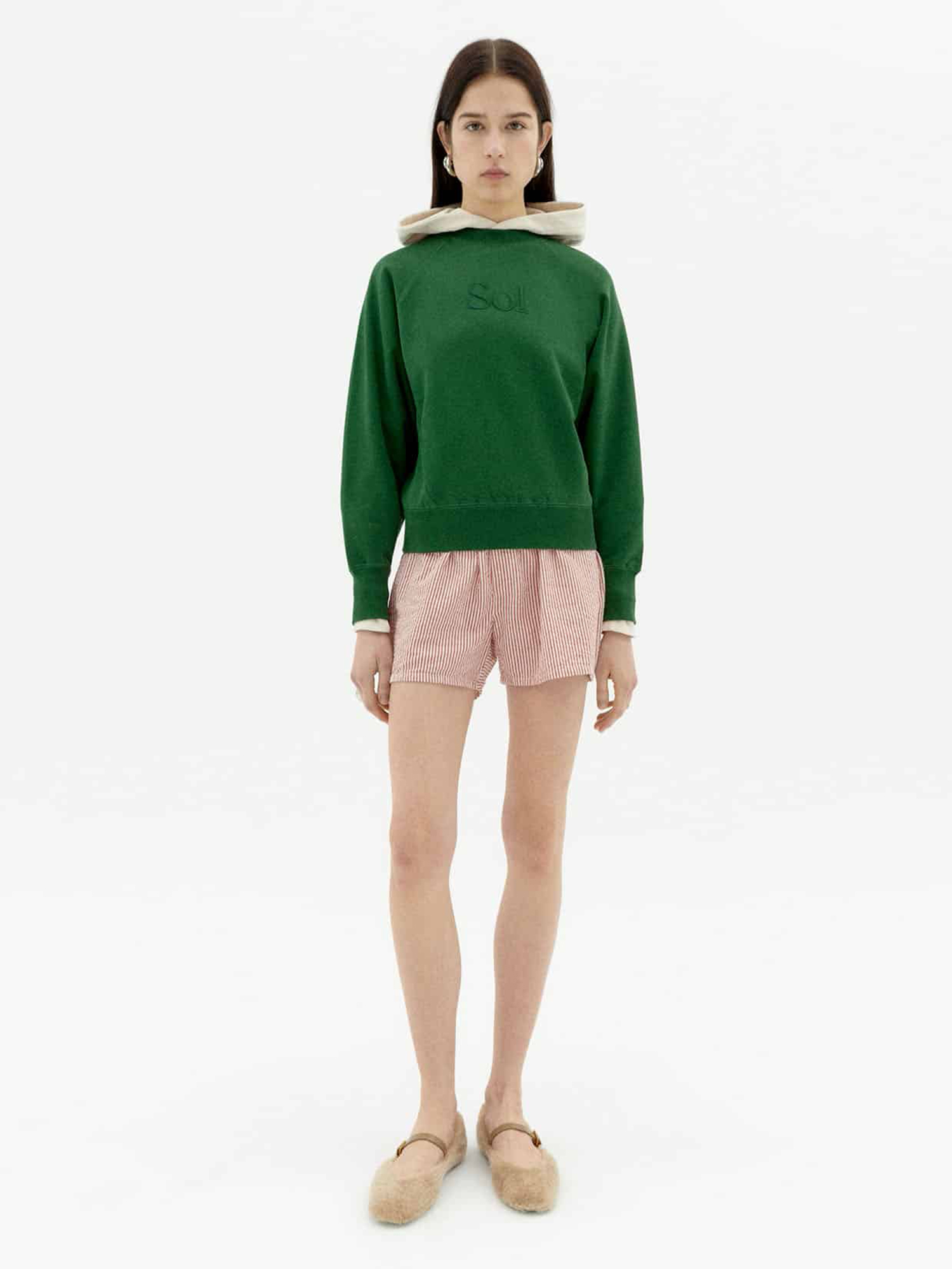 Thinking MU Sol Type Bonnie Sweatshirt Dill L