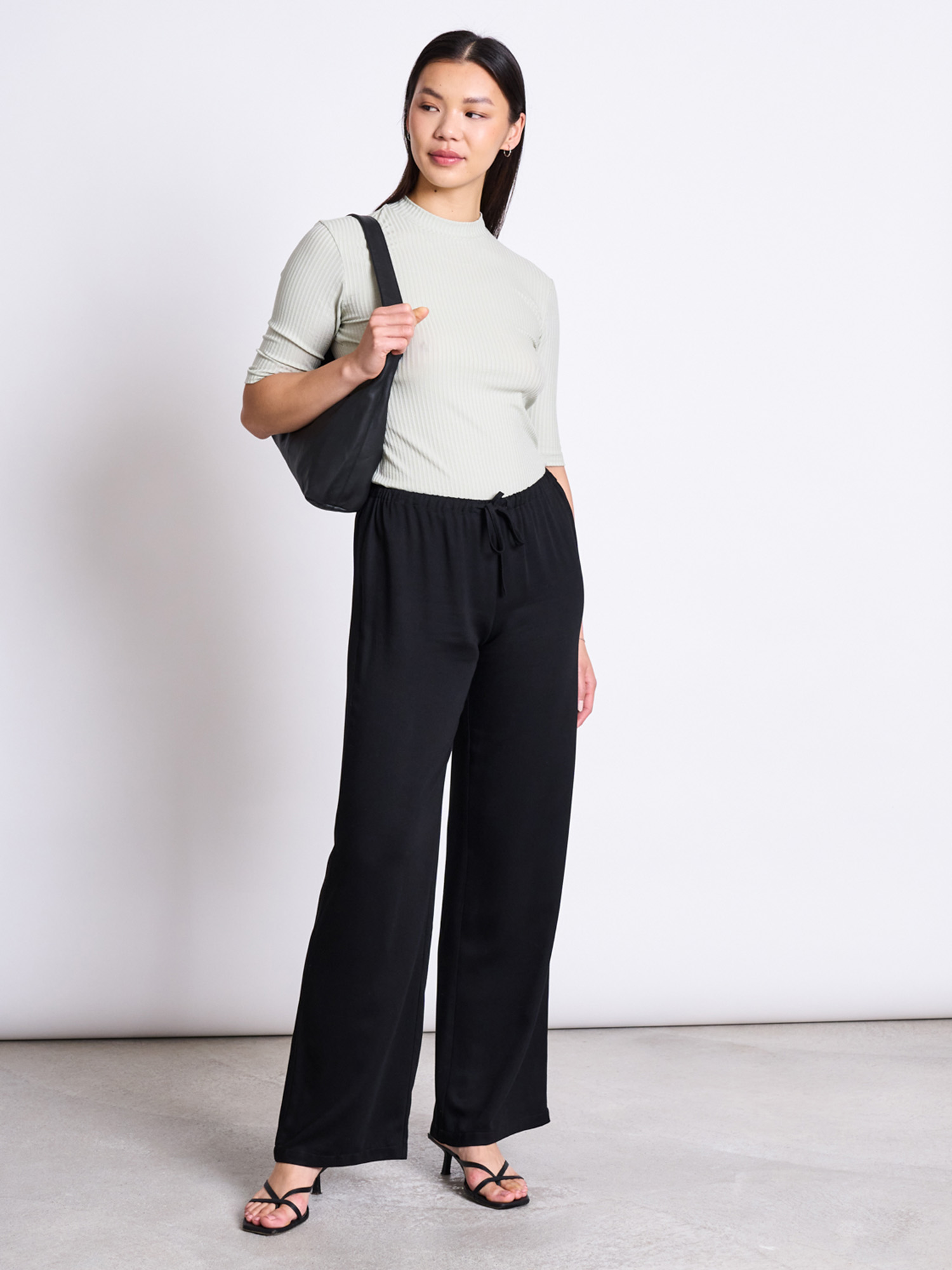 JAN 'N JUNE Lyocell Rib T-Shirt Nina Vintage Lace XS
