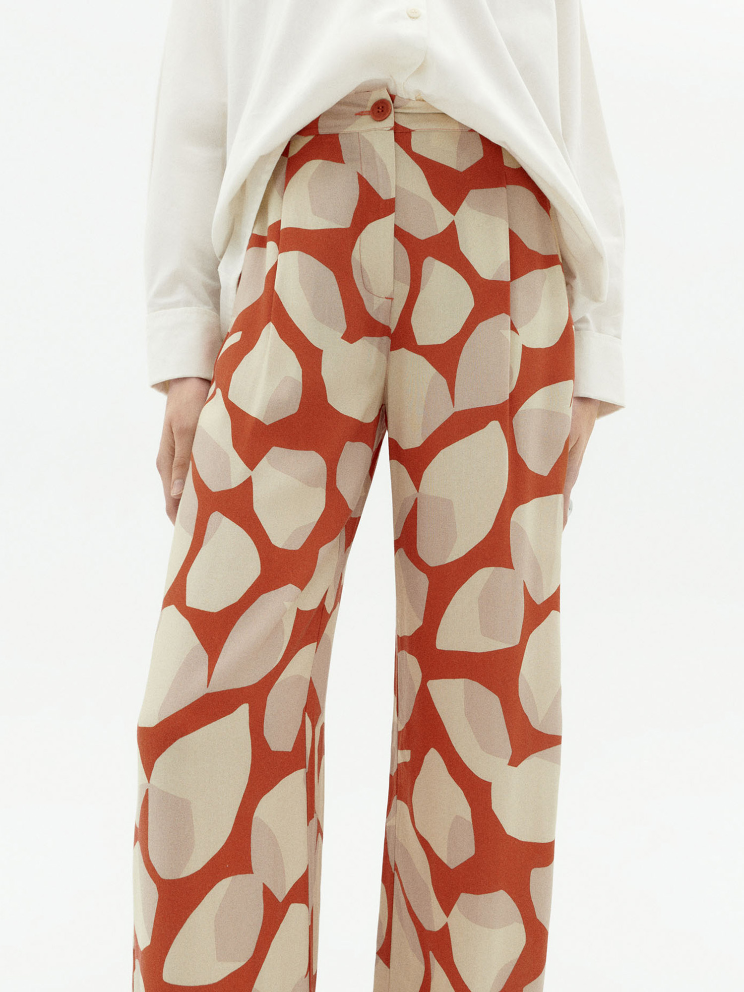 Thinking MU Manolita Pants Leaf Light 34