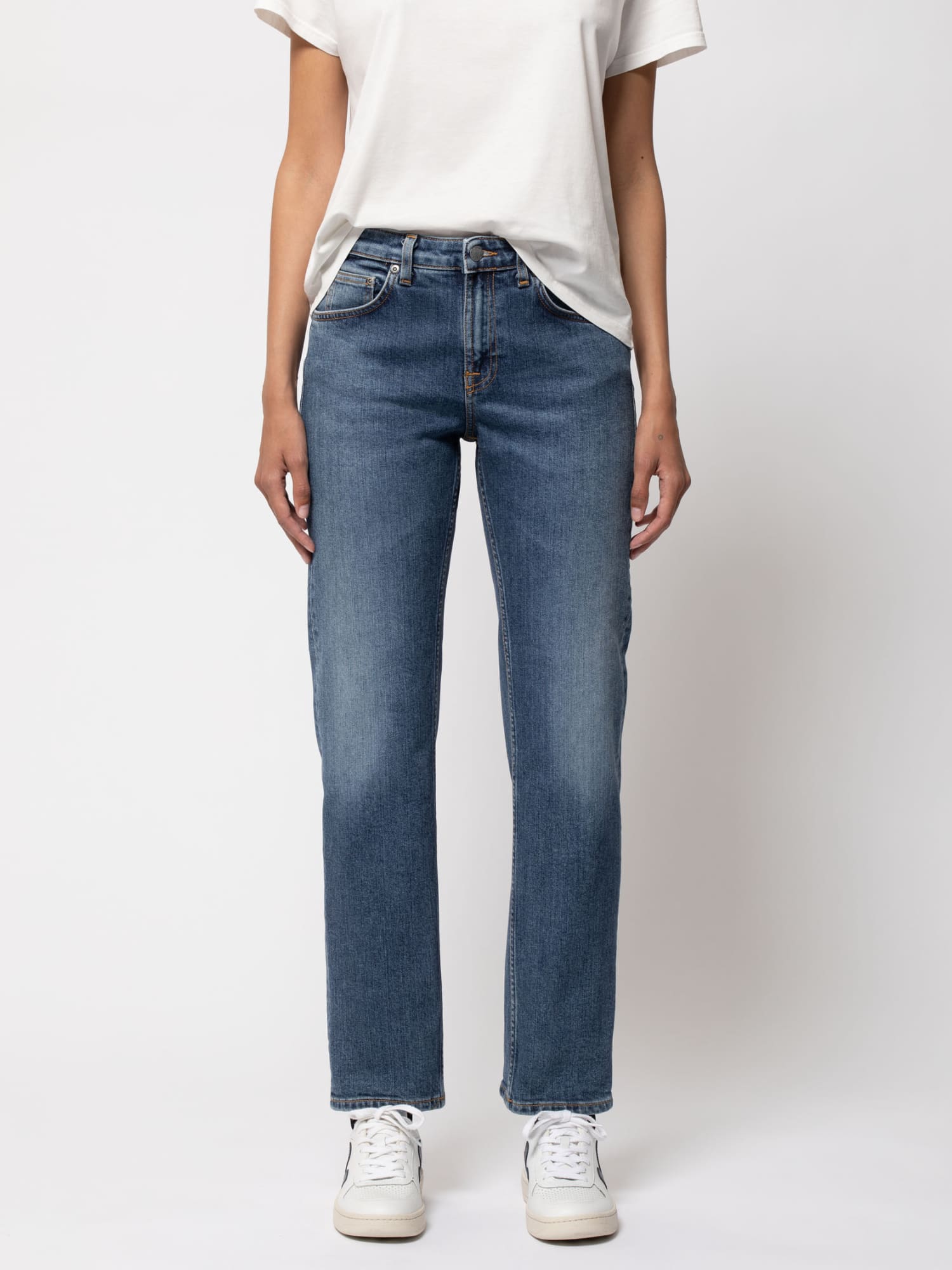 Nudie Jeans Straight Sally ll Dark Stone 29/30