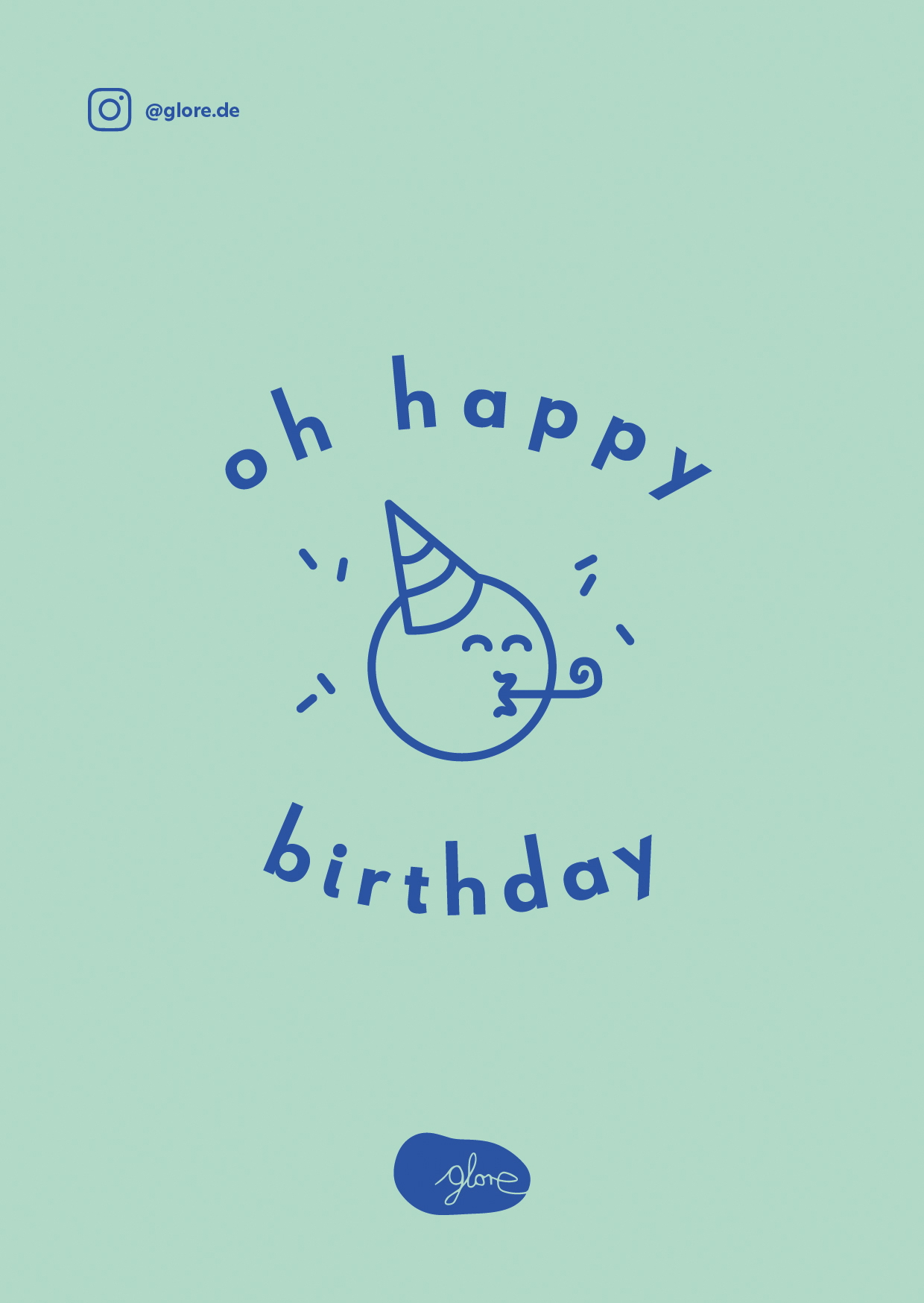 glore Geschenkgutschein per Post Geburtstag 500