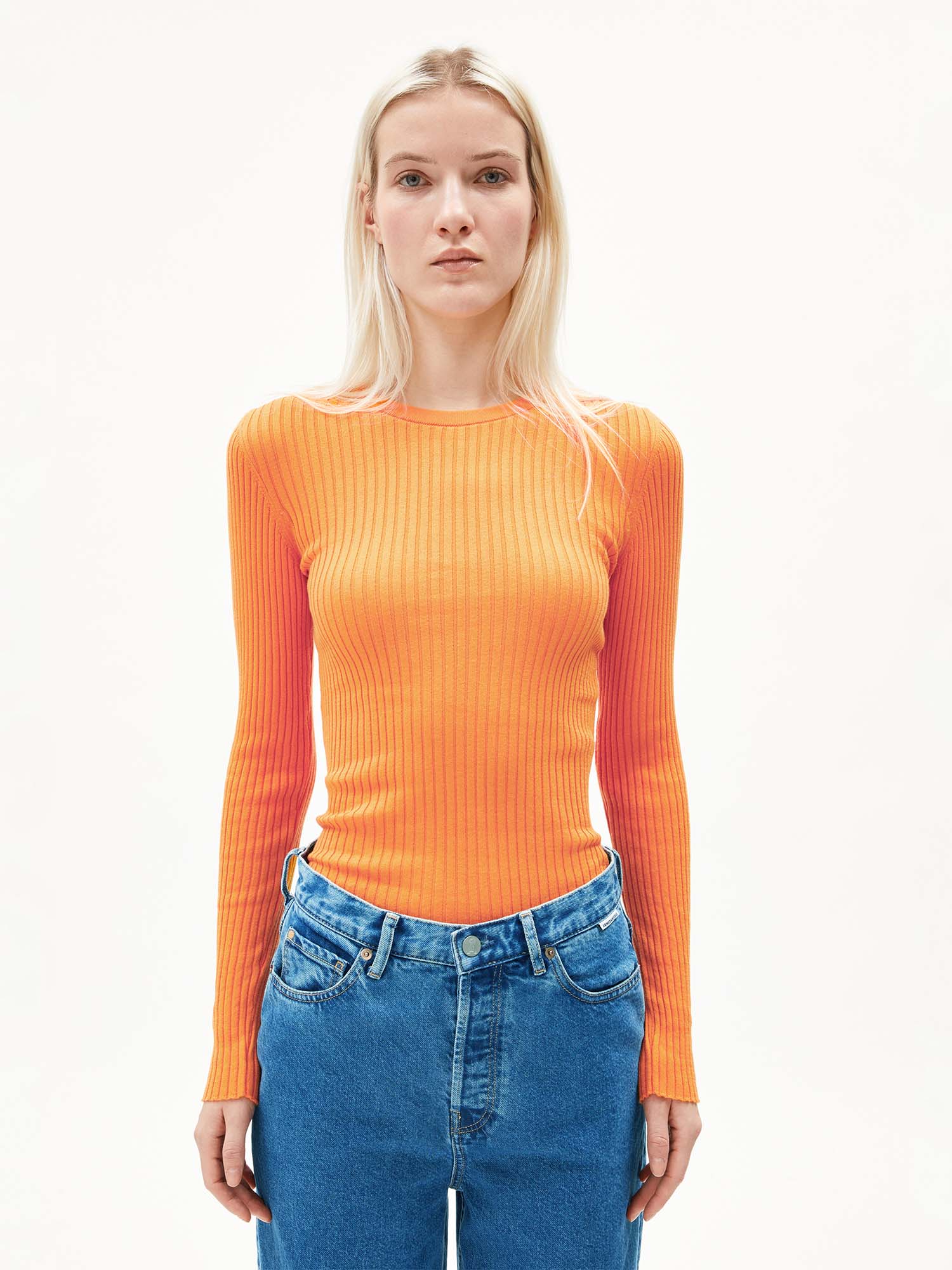 ARMEDANGELS Alaania RN Light Tangerine M