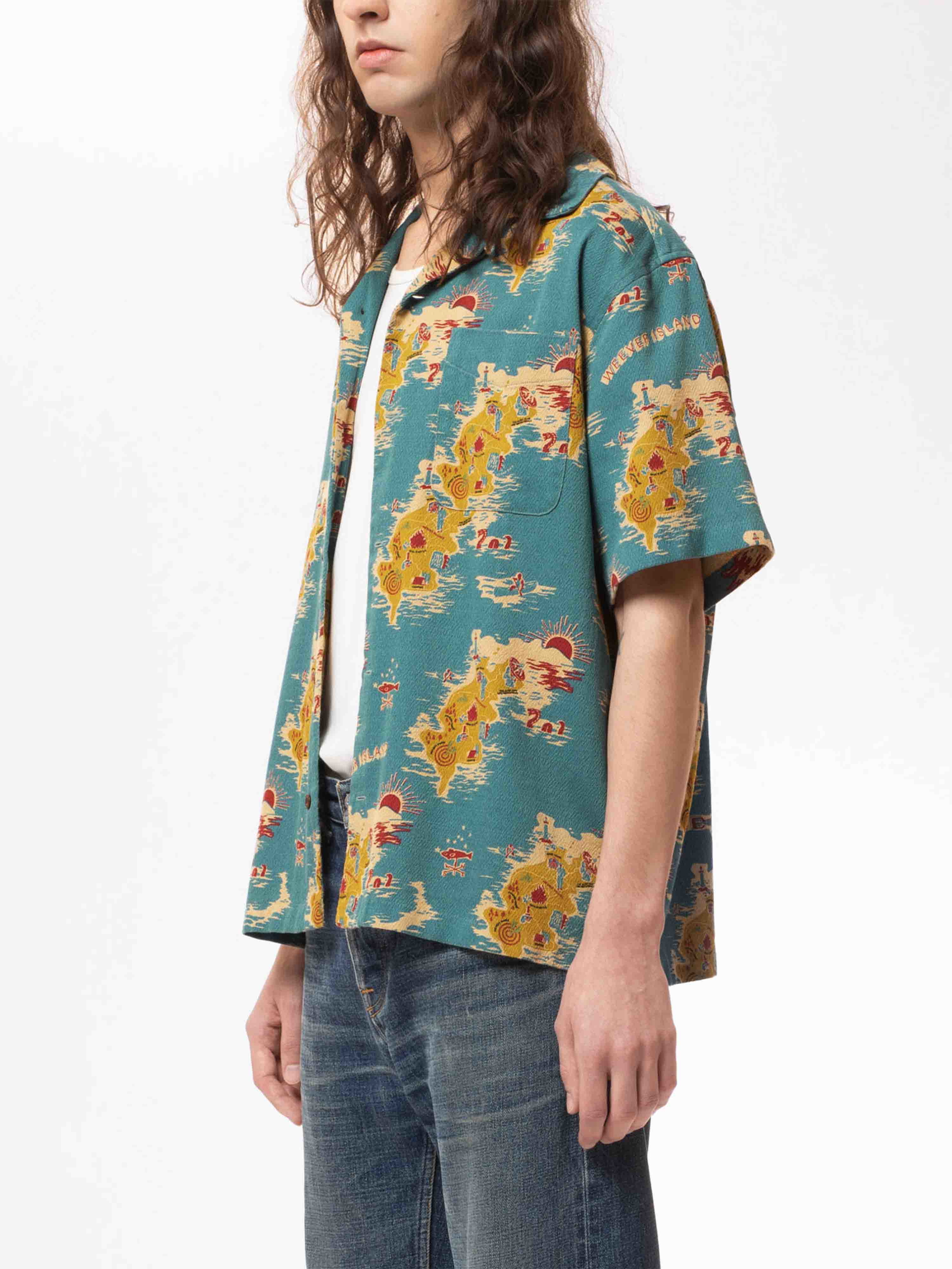 Nudie Jeans Aron Islands Multi L