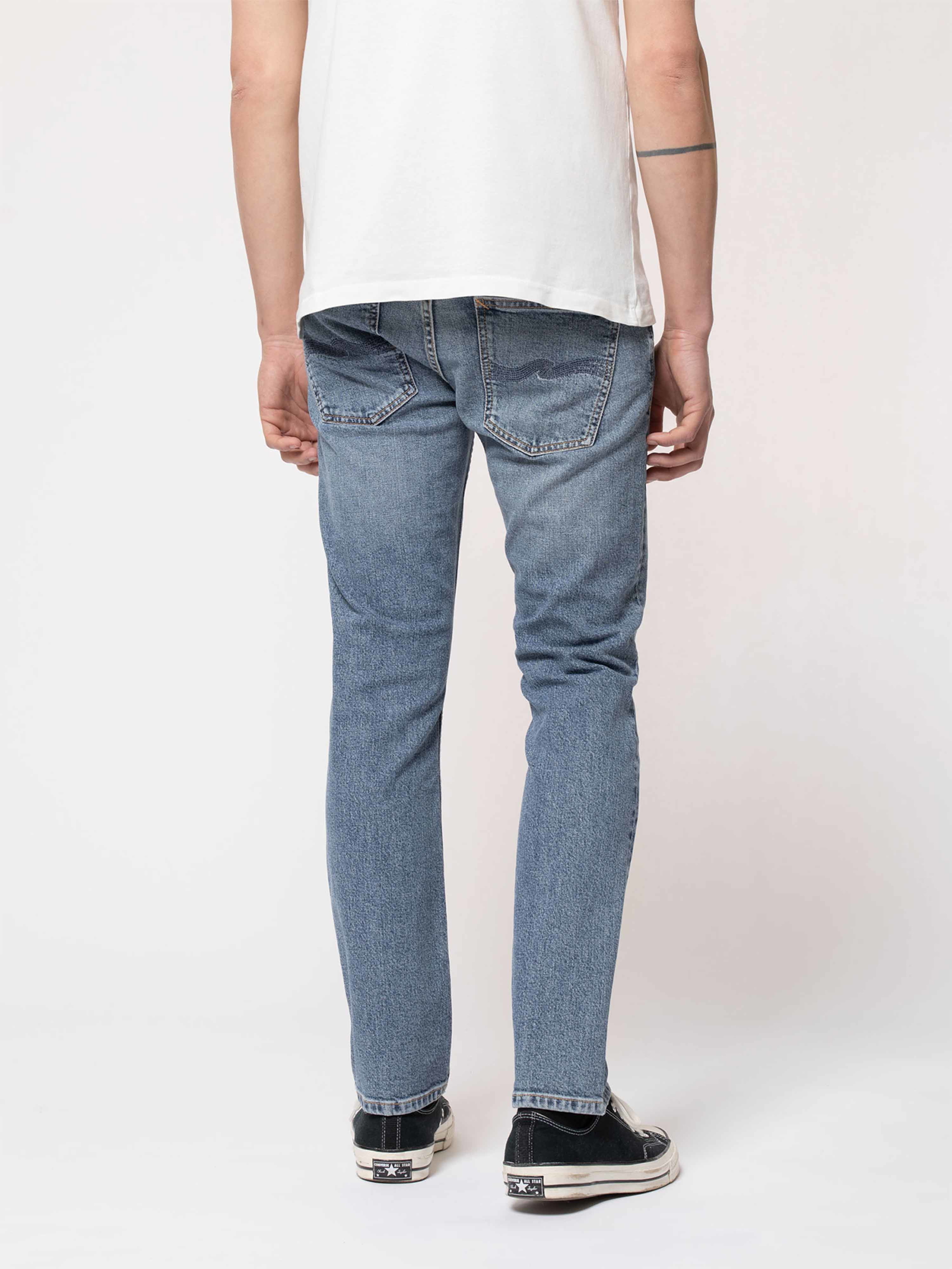 Nudie Jeans Grim Tim Broken Faded 34/34