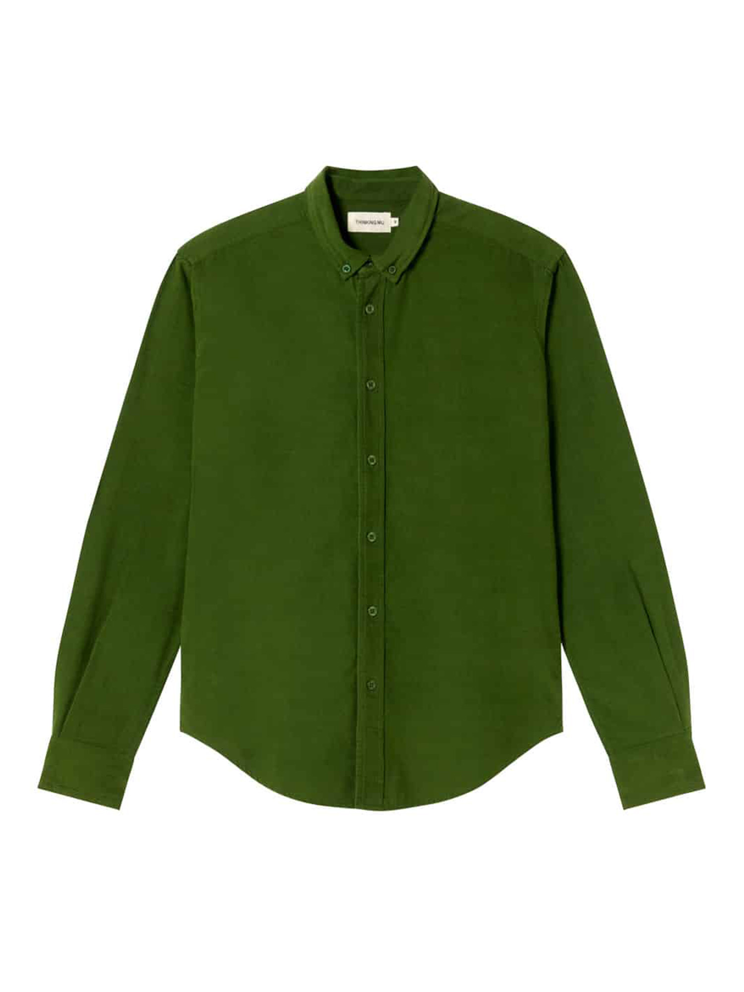 Thinking MU Microcorduroy Ant Shirt Cactus XL