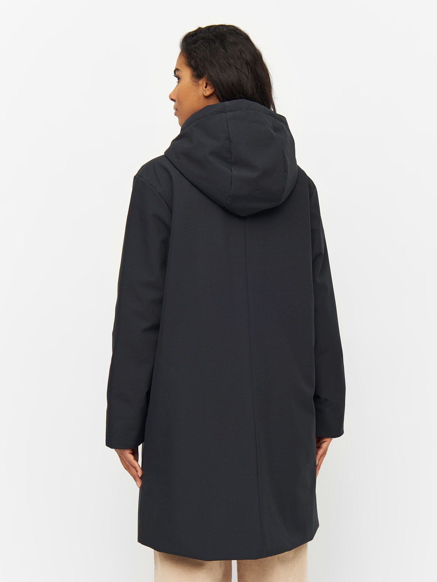 Knowledge Cotton Apparel Climate Shell Jacket Black Jet L