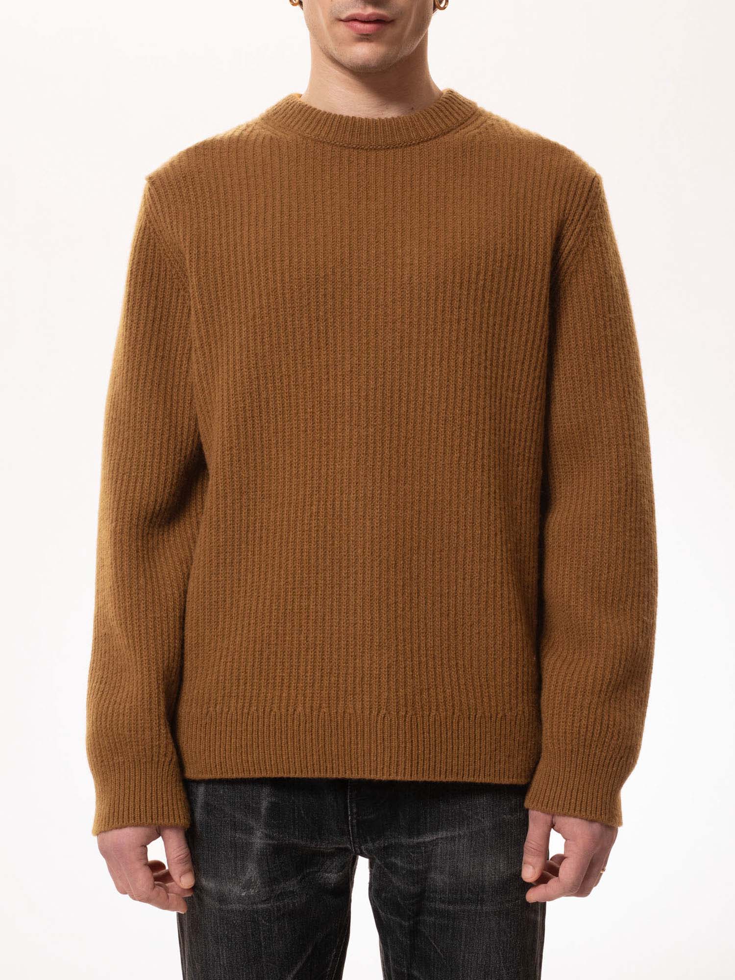 Nudie Jeans August Rib Wool Oak M