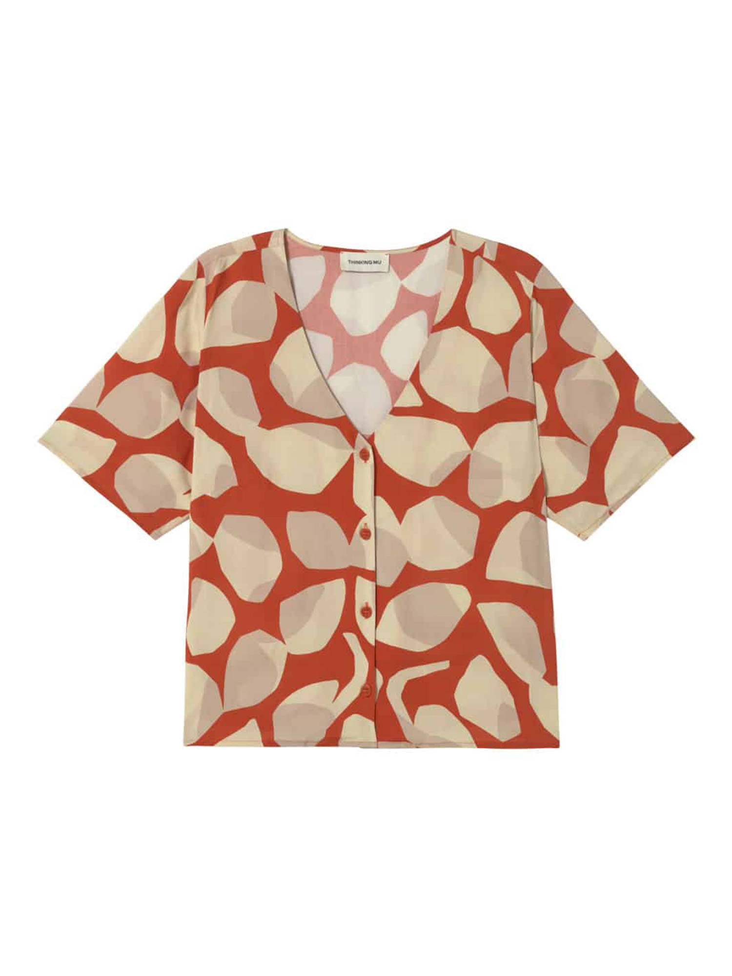 Thinking MU Libelula Blouse Ecovero Leaf Light L