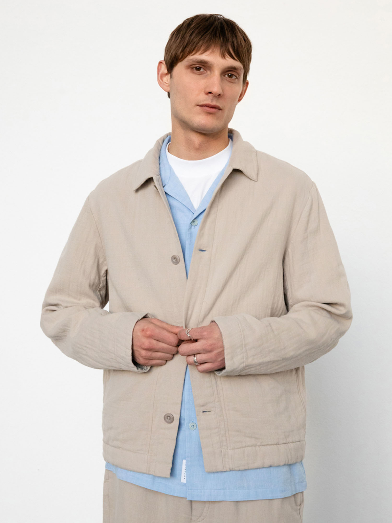 Rotholz Light Overjacket Washed Sand M