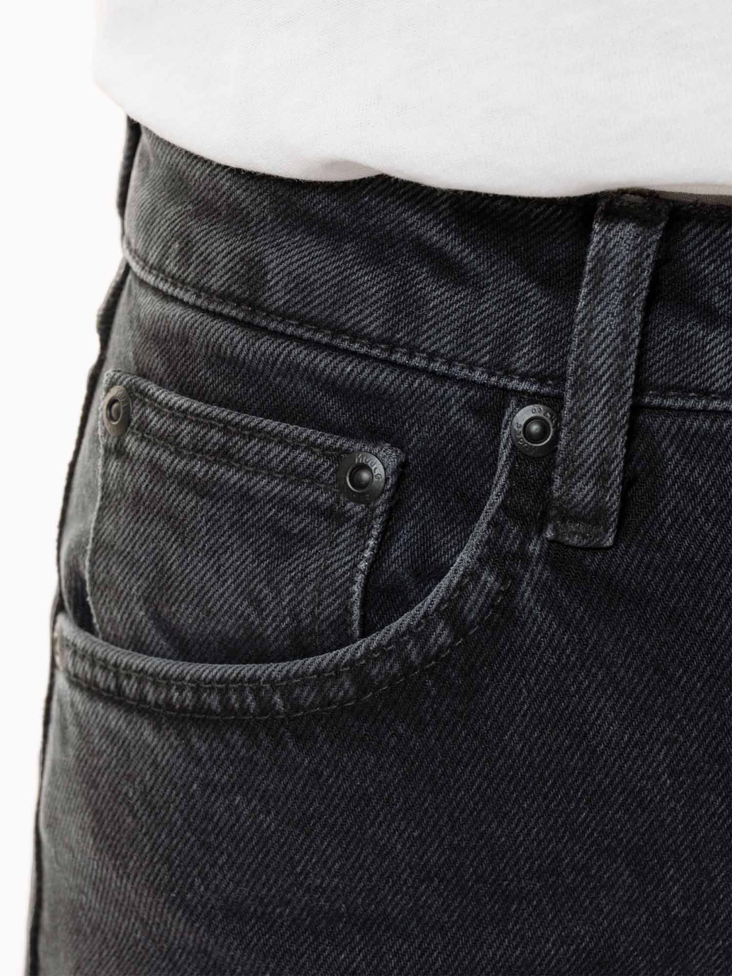Nudie Jeans Straight Sally Black Sand 27/28