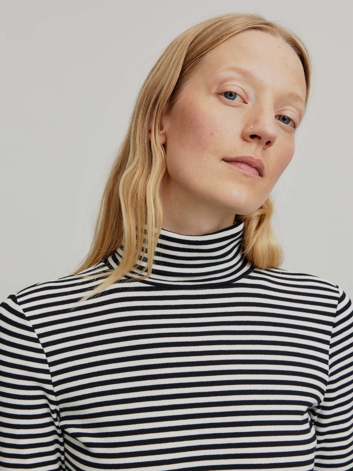 Recolution Liatris Stripes Longsleeve Black M