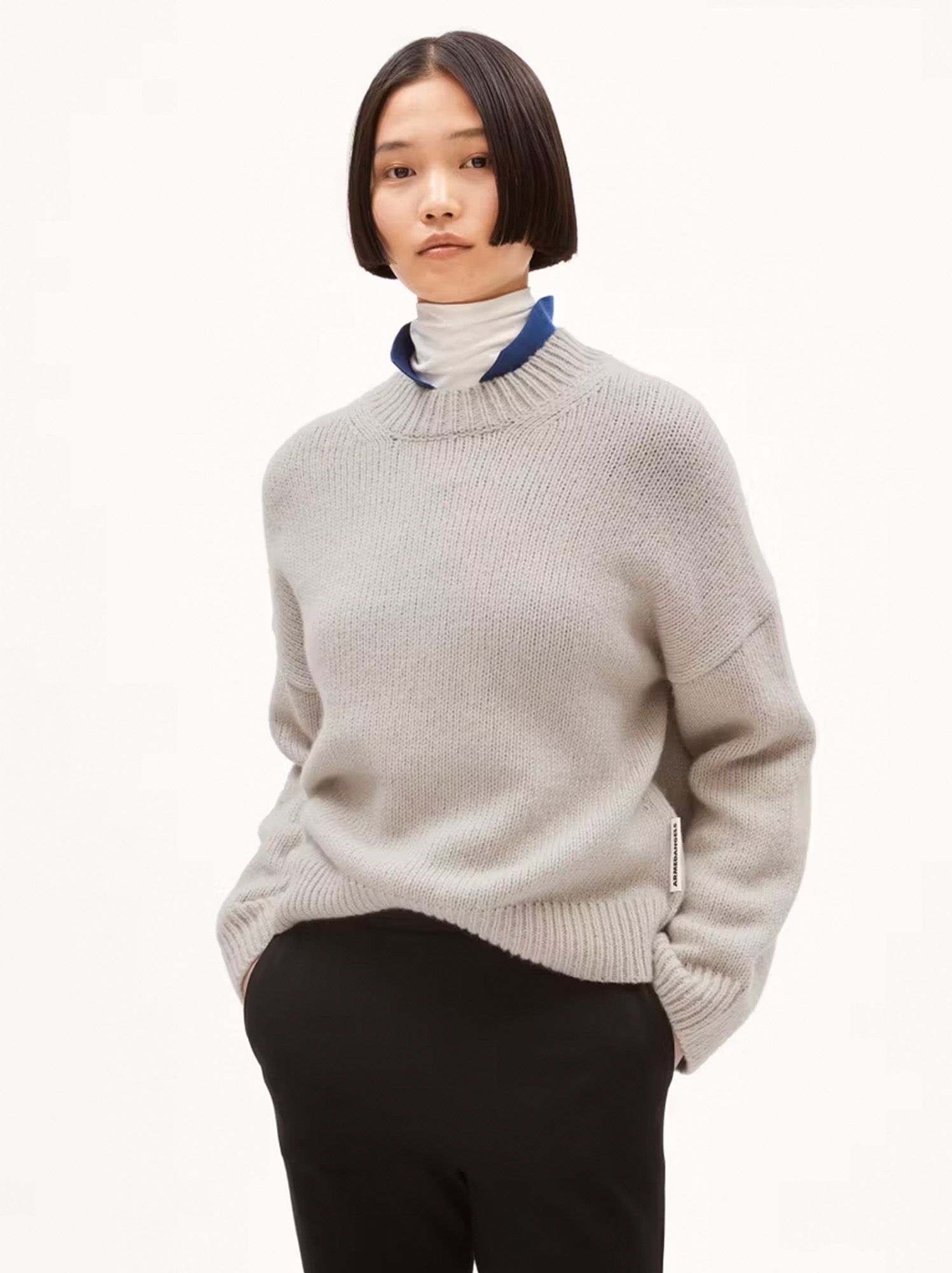 ARMEDANGELS Sadnaa Solid Gravel S