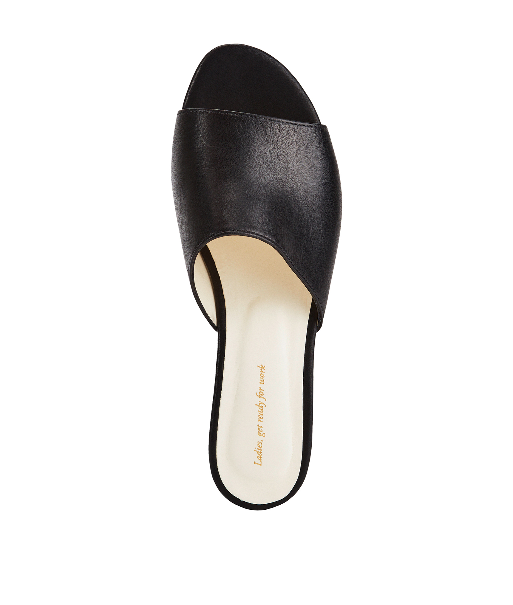 NINE TO FIVE Mule Slides #maia black 41