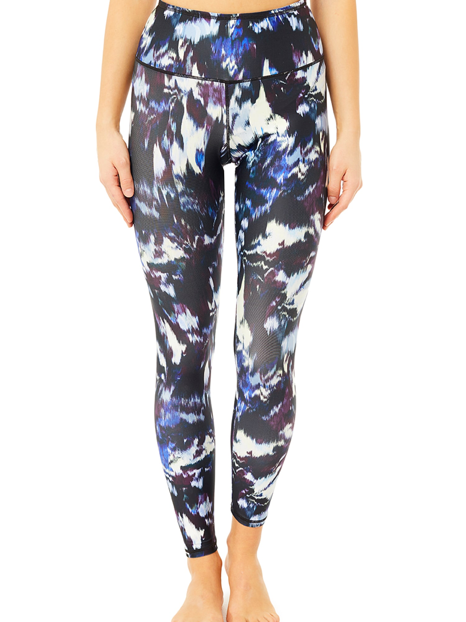MANDALA Printed Tights bali ikat print L