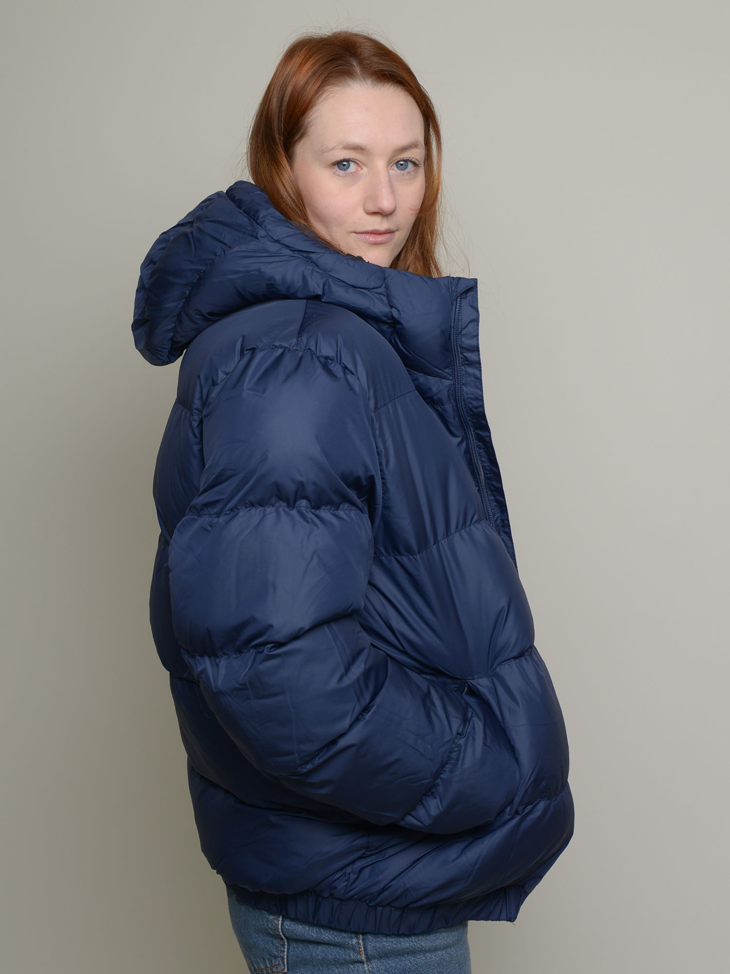 glore Unisex Pufferjacke Miika French Navy M