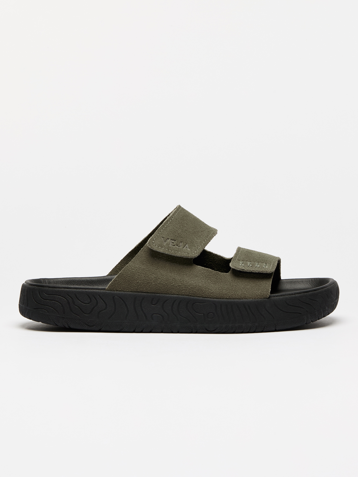 VEJA ETNA Suede Soft Men Kaki Kaki Black 44