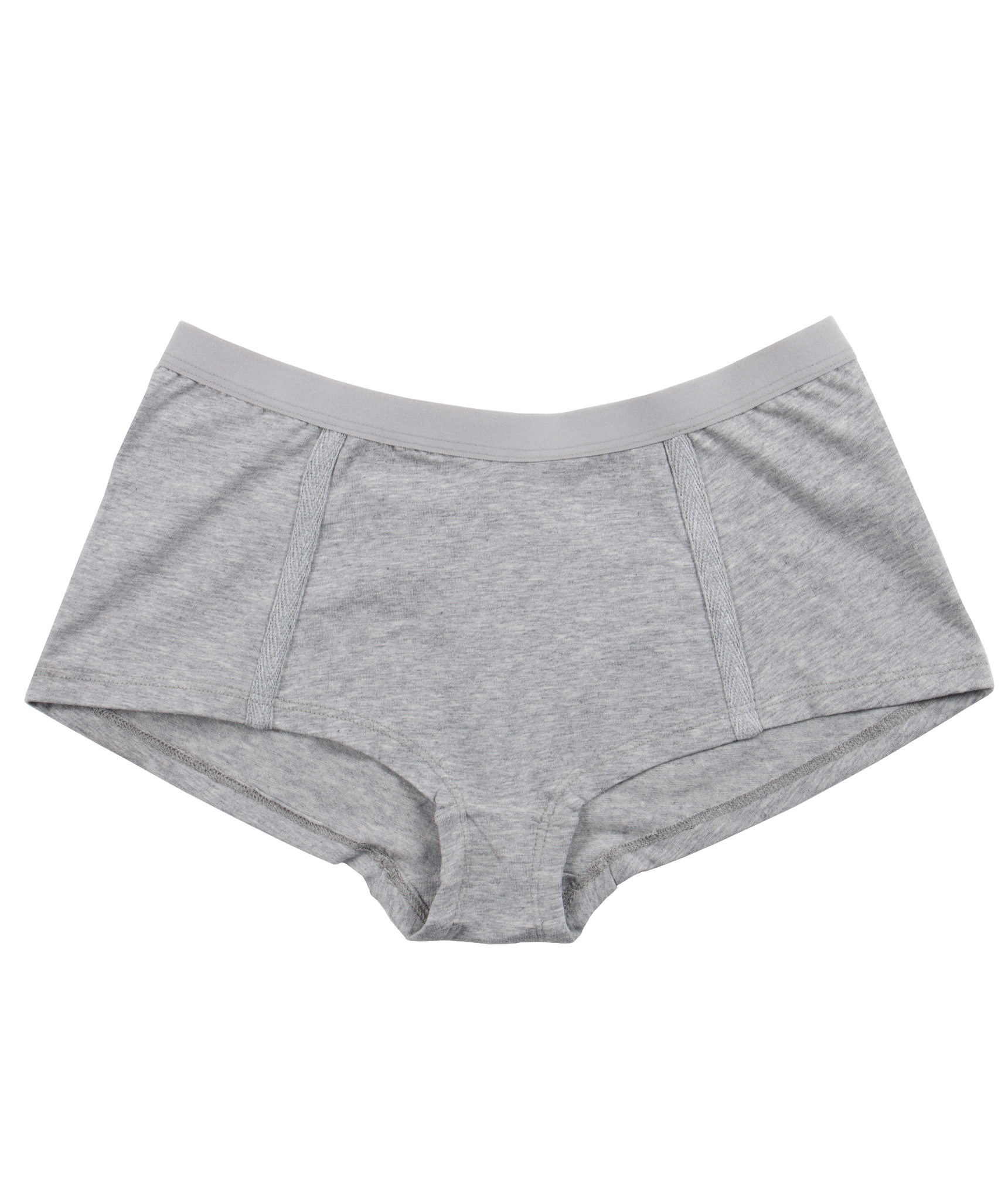 VATTER Boy Short Easy Emma grey melange