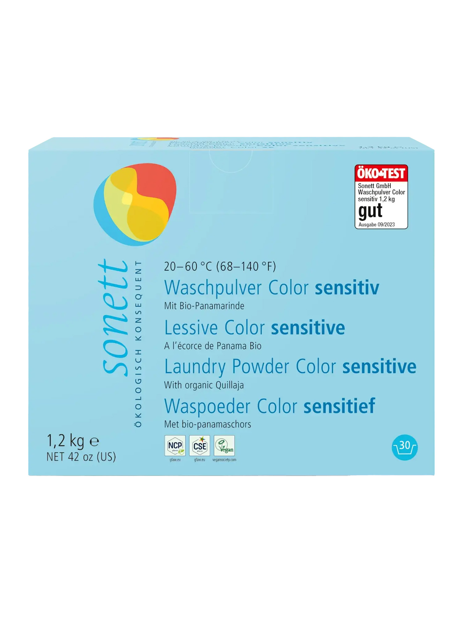Sonett Waschpulver Color sensitiv 1,2 kg