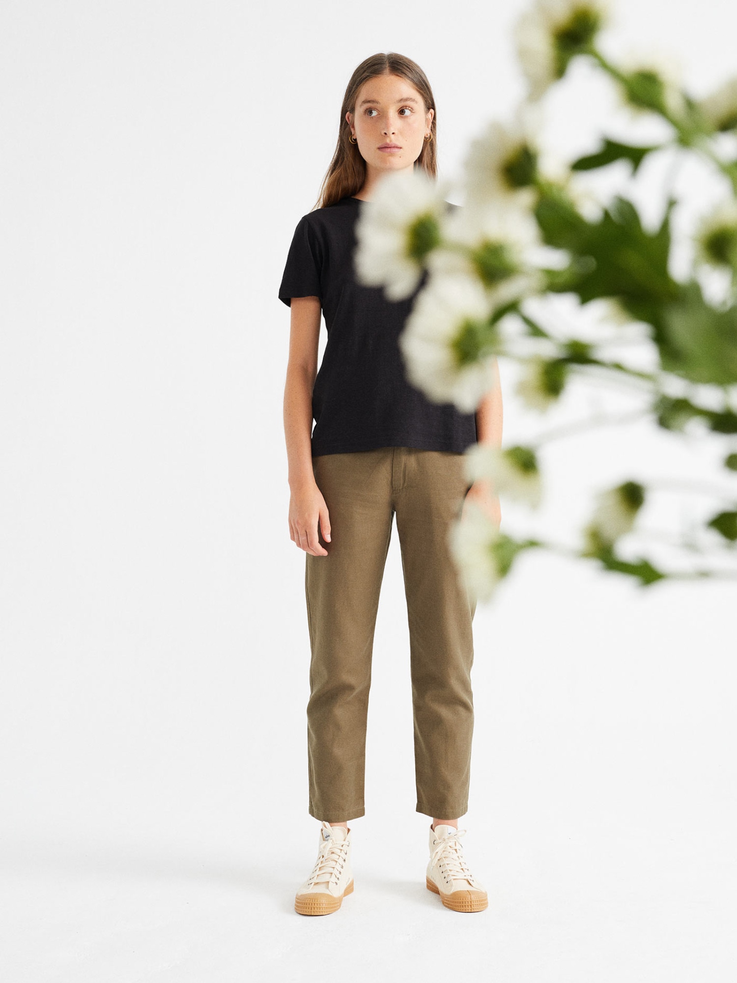 Thinking MU Hemp Juno T-Shirt Black S